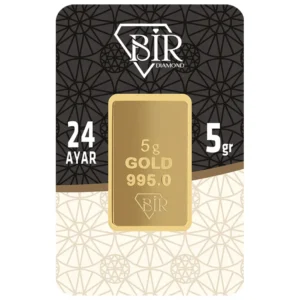 5 Gr Külçe Altın 999.9