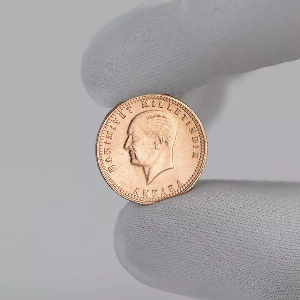 Ata Lira Altın 102. Yıl Yeni Tarihli