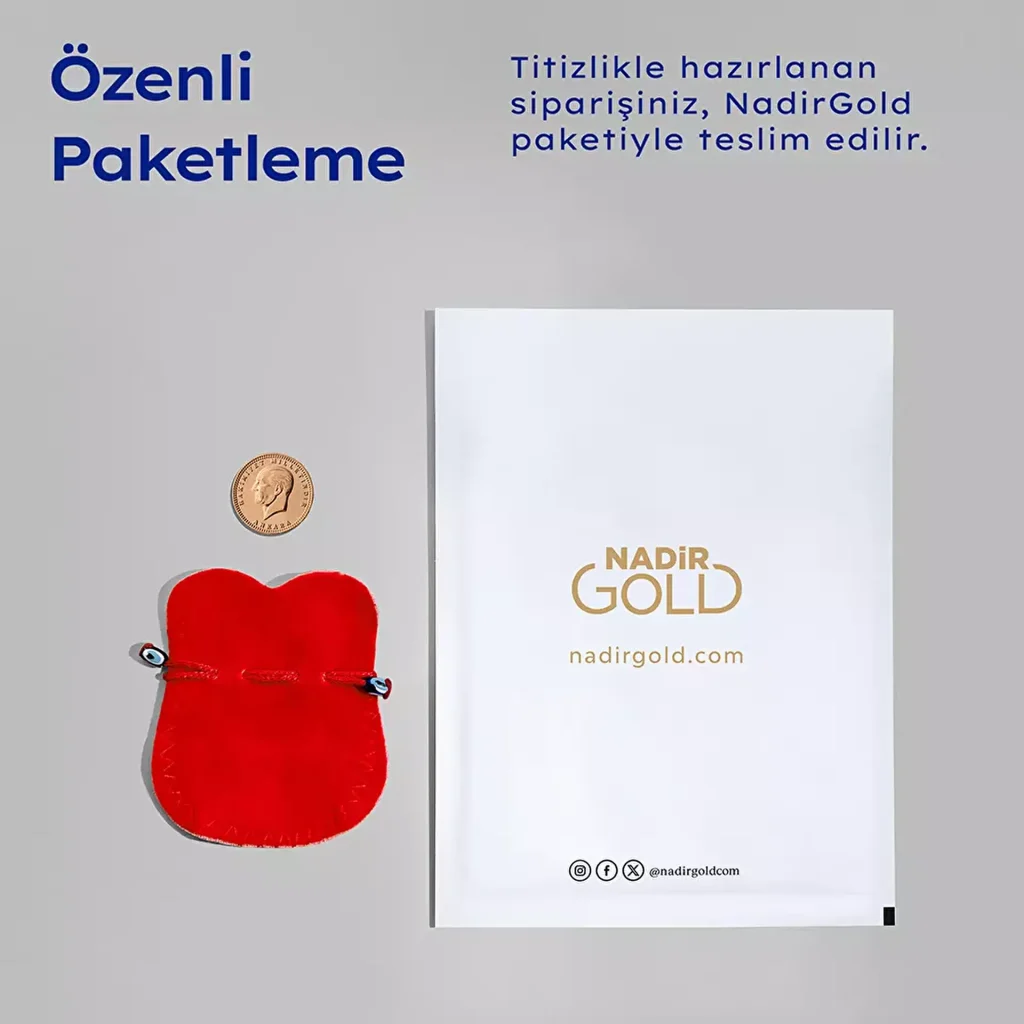 Ata Lira Çeyrek Altın 102. Yıl Yeni Tarihli