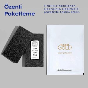10 Oz Gümüş Külçe