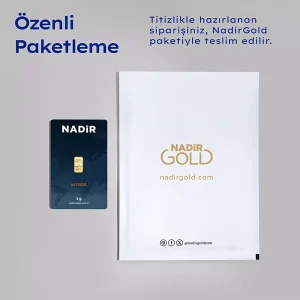1 Gr Külçe Altın 999.9