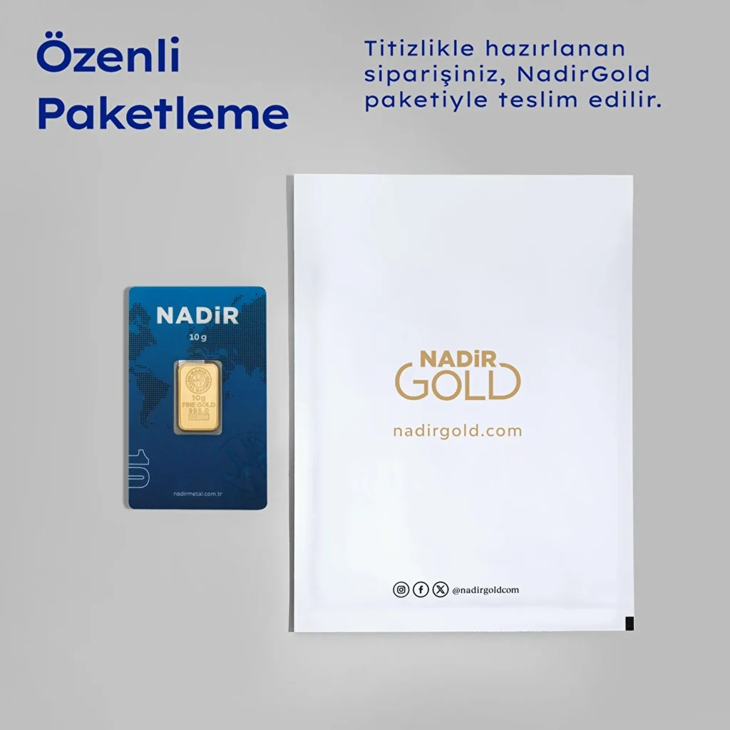 10 Gr Külçe Altın
