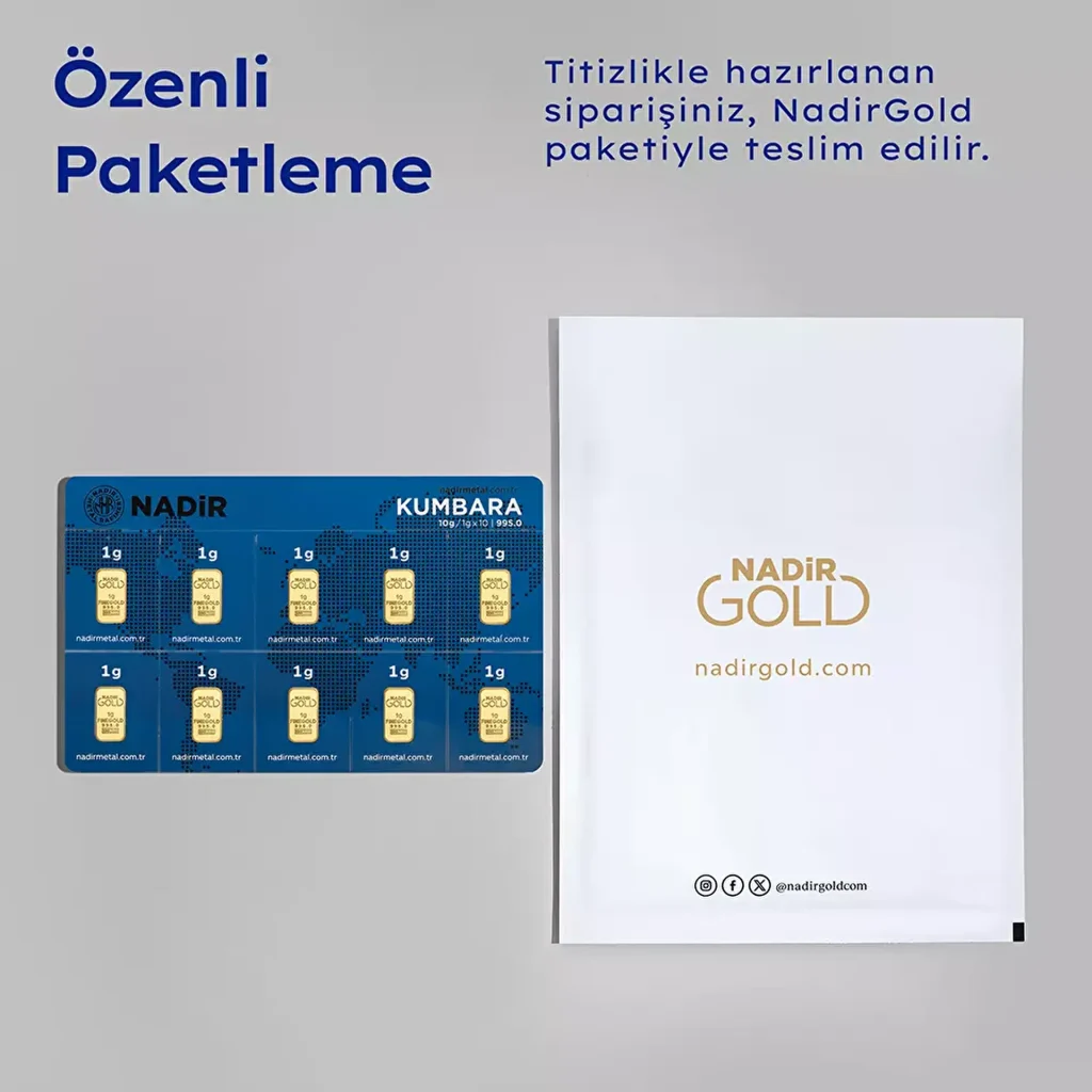 10 Gr Kumbara Külçe Altın