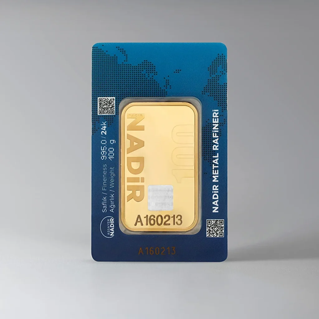 100 Gr Külçe Altın