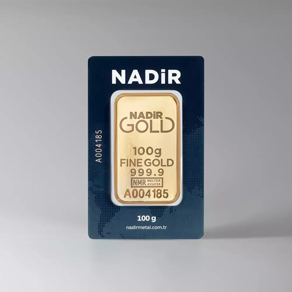 100 Gr Külçe Altın 999.9