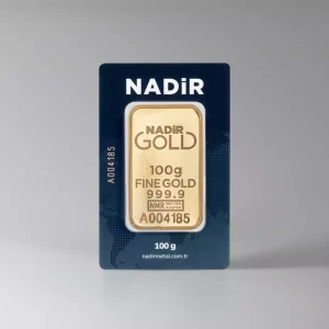 100 Gr Külçe Altın 999.9