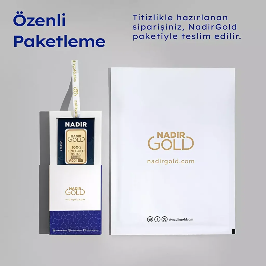 100 Gr Külçe Altın 999.9