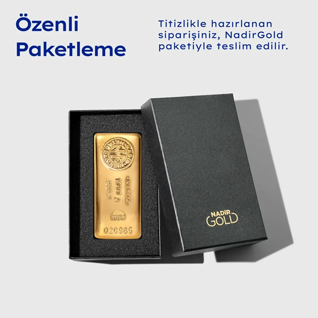 1000 Gr Külçe Altın 999‚9