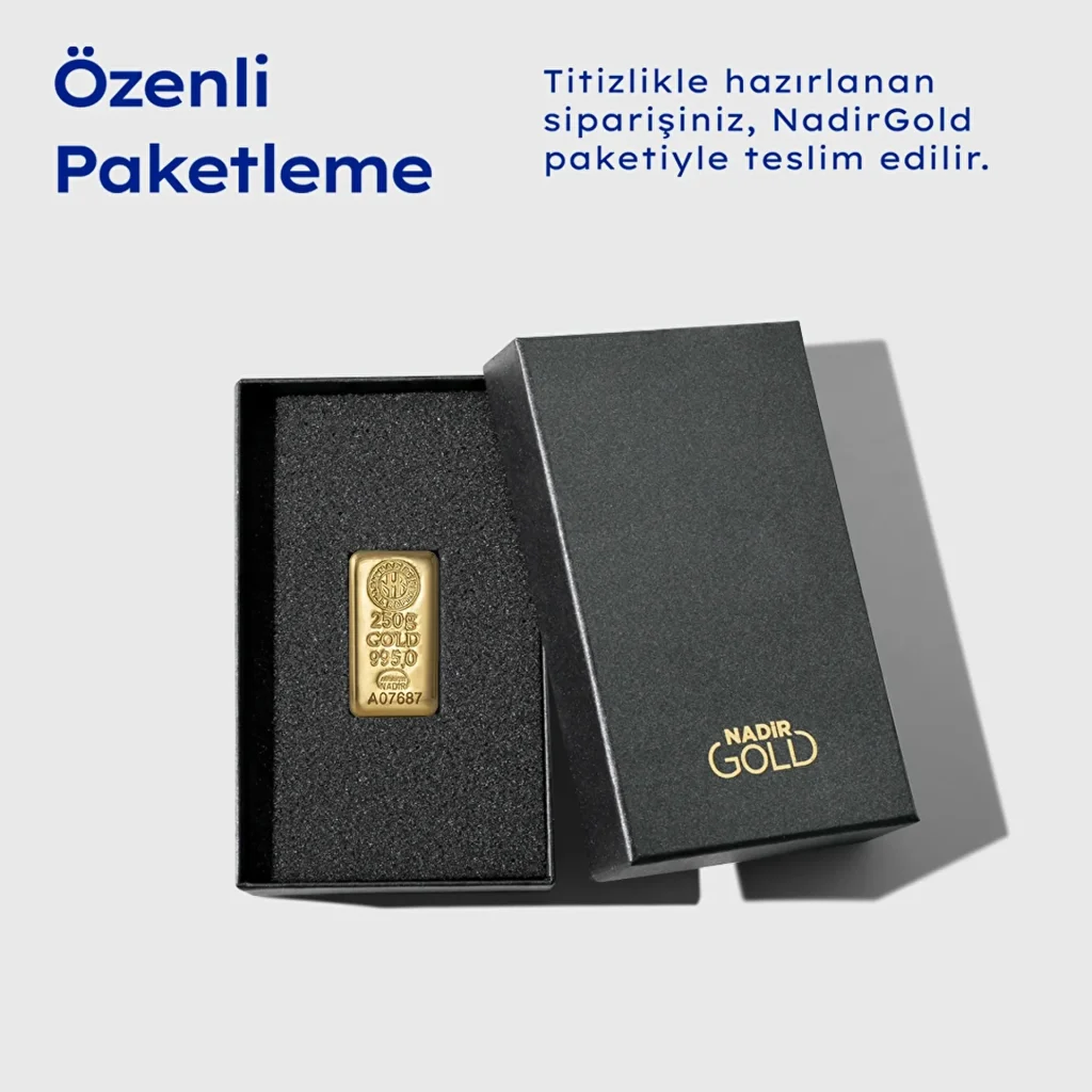 250 Gr Külçe Altın