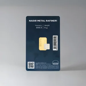 5 Gr Külçe Altın 999.9