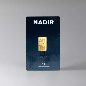 5 Gr Külçe Altın 999.9