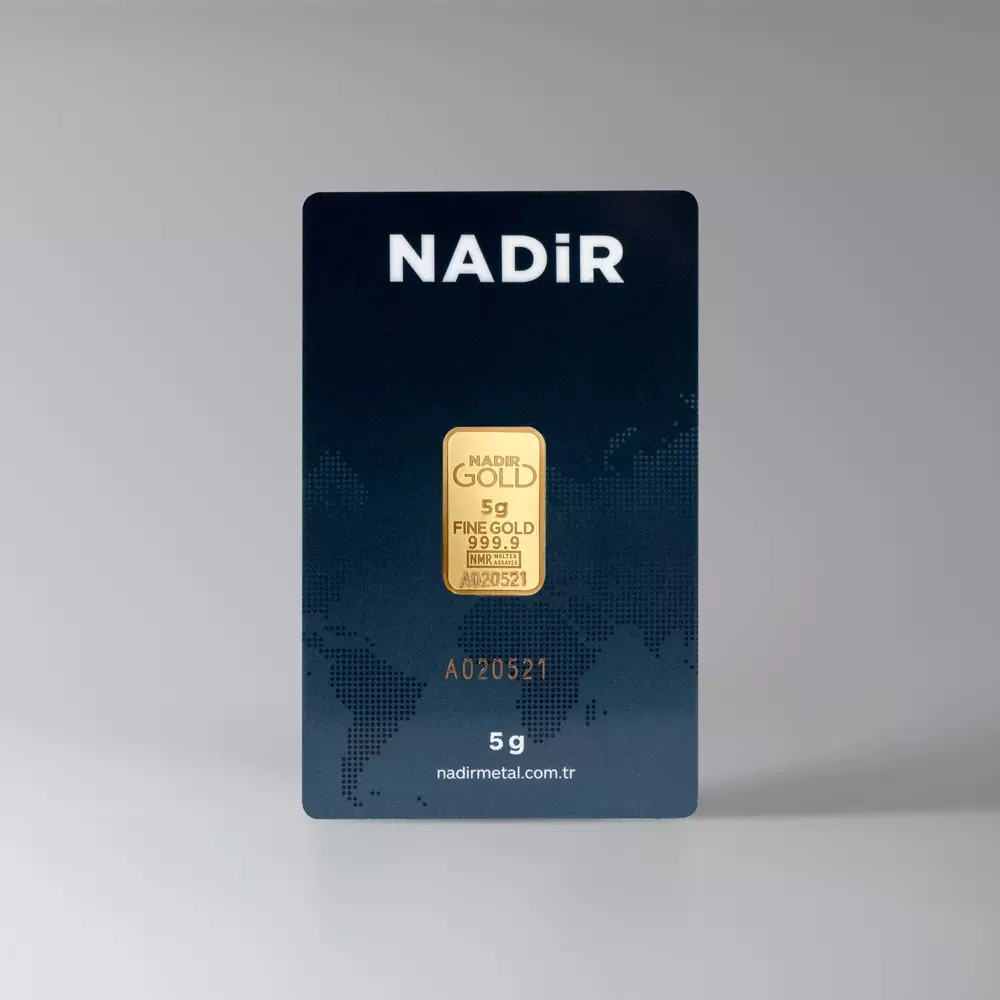 5 Gr Külçe Altın 999.9