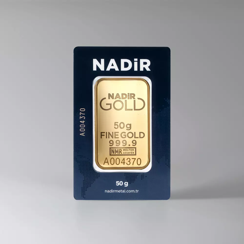 50 Gr Külçe Altın 999.9