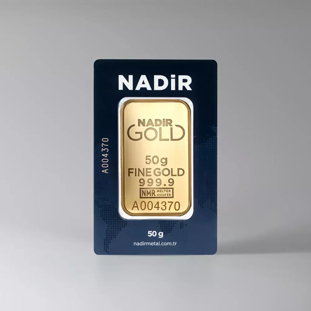 50 Gr Külçe Altın 999.9