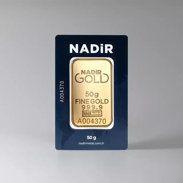 50 Gr Külçe Altın